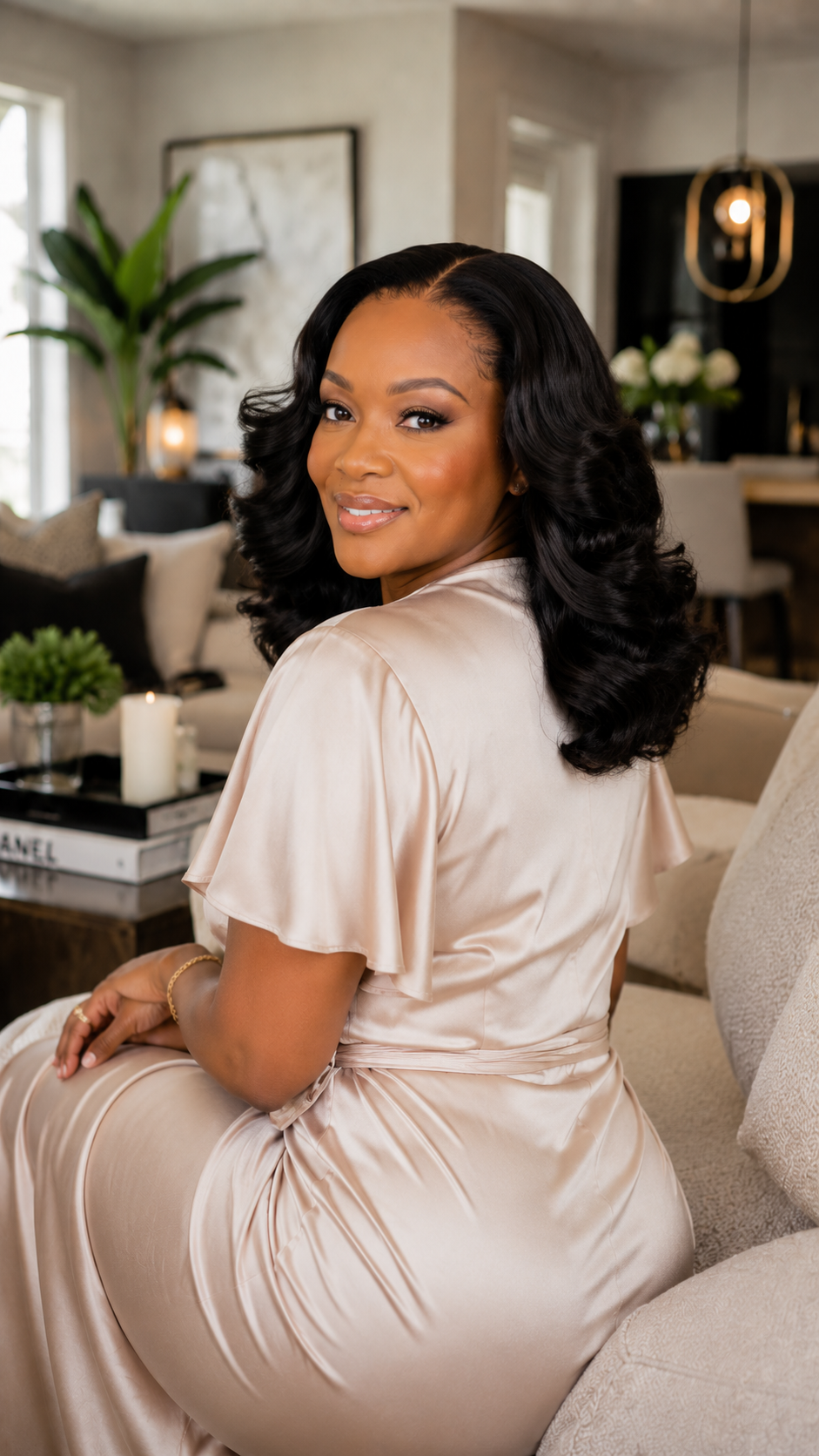 Bellar Hair Petite — 12" Curly Bob Wig | 5x5 Closure, Standard Lace | Natural Black